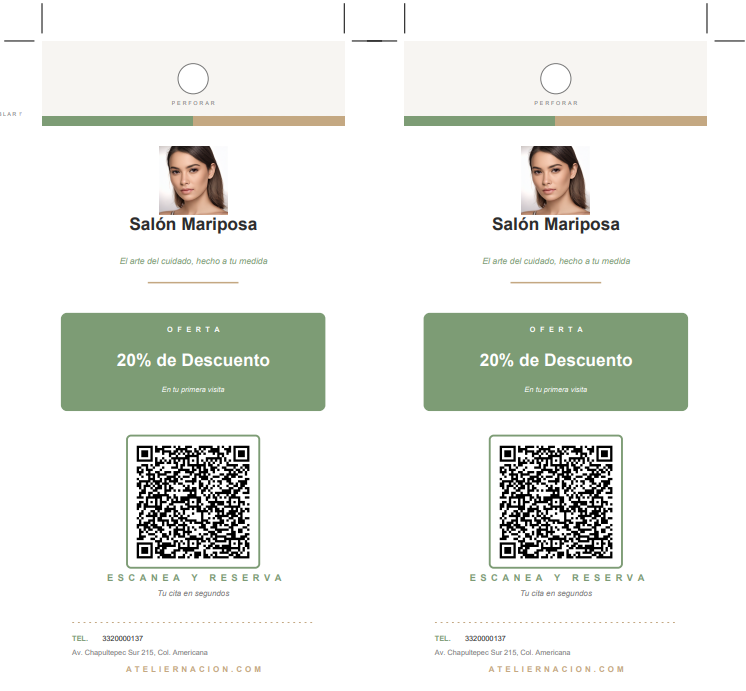 Colgantes de mostrador